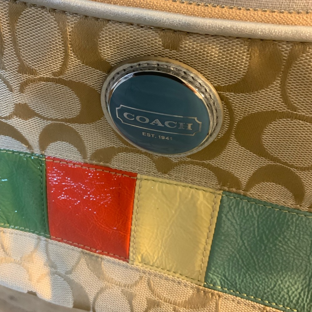Coach Colorful Designer Women's Bag. - Picture 5 of 8